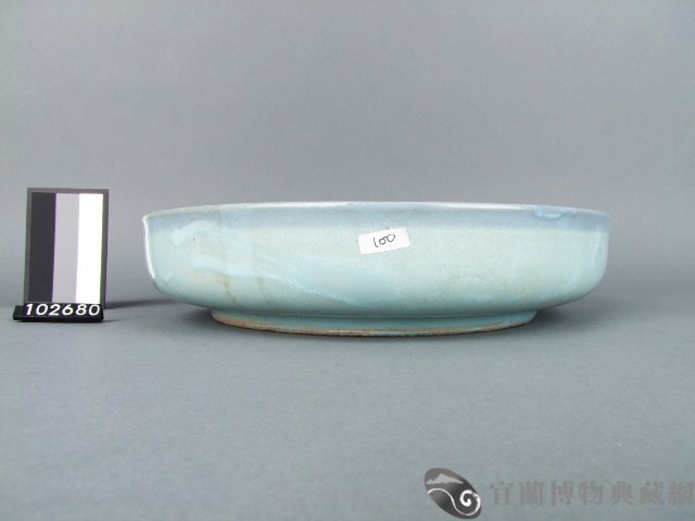 青花山水紋盤藏品圖，第2張