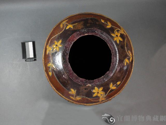 褐釉貼花龍紋甕藏品圖，第2張