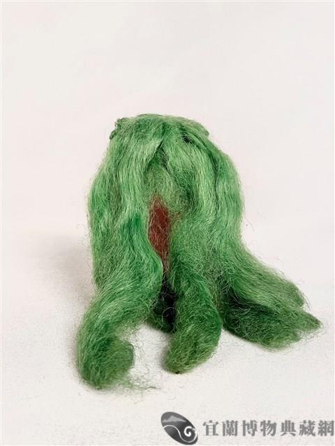 布袋戲偶頭 （怪頭）藏品圖，第2張