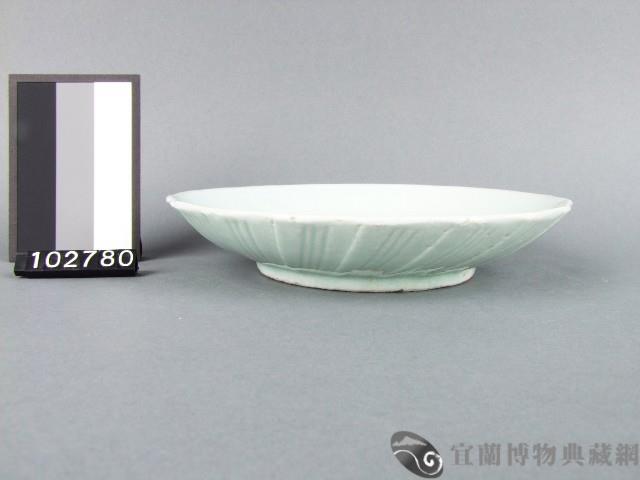 三彩荷花紋盤藏品圖，第2張