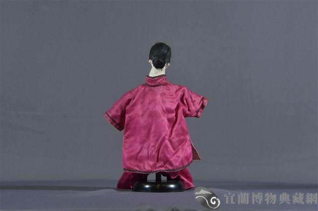 布袋戲偶（大頭旦）藏品圖，第2張