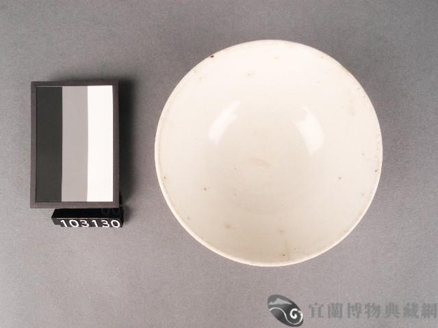 黃金釉文字花卉紋碗藏品圖，第2張