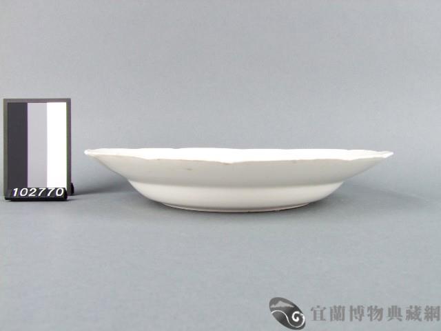 白瓷盤藏品圖，第2張