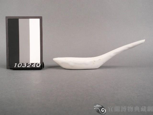 紅彩蝦紋湯匙藏品圖，第2張