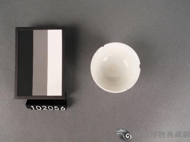 青花扇紋杯藏品圖，第2張