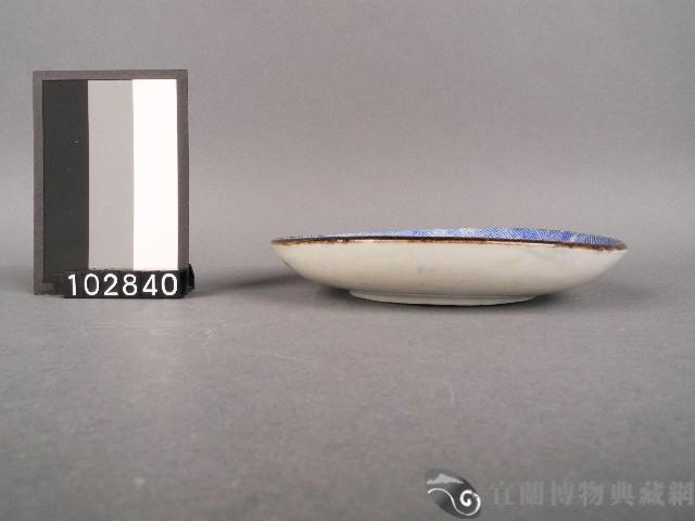 青花花卉紋碟藏品圖，第2張