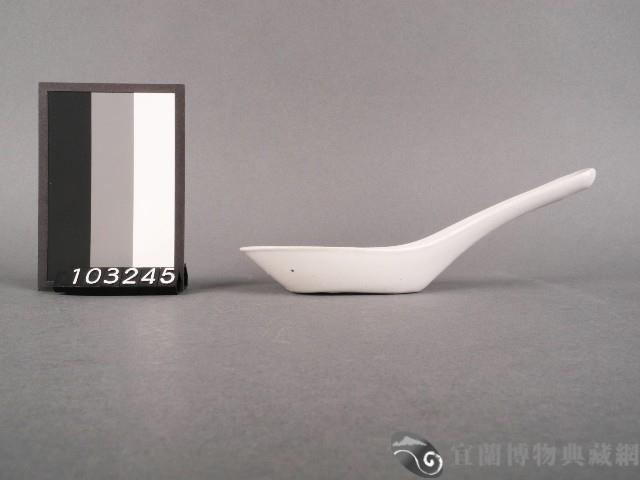 紅黑彩楓葉紋湯匙藏品圖，第2張