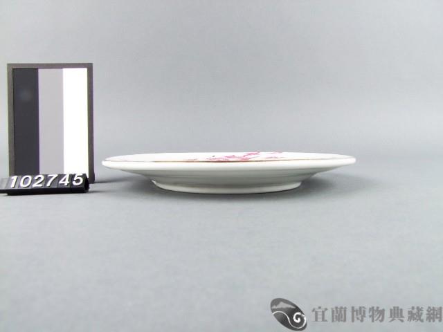 紅彩龍鳳紋盤藏品圖，第2張