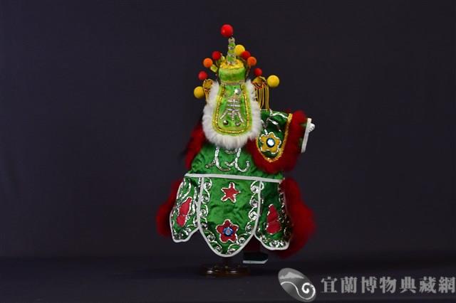 布袋戲偶（鬚文）藏品圖，第2張