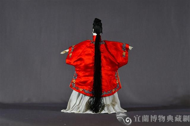布袋戲偶（花旦）藏品圖，第2張