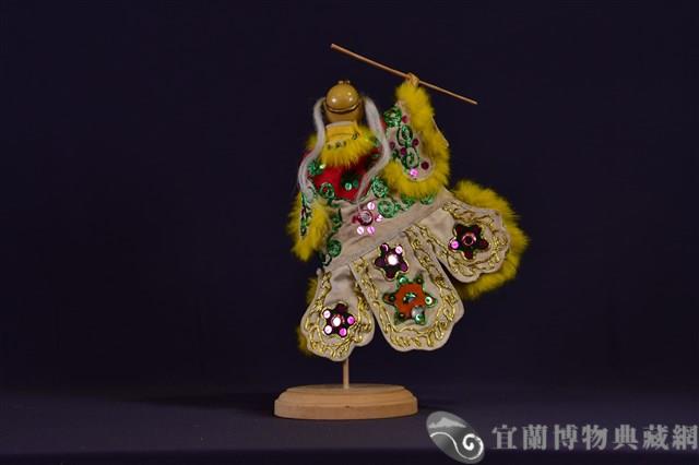布袋戲偶（猴頭）藏品圖，第2張