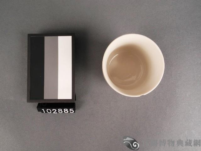 彩繪花卉囍字杯藏品圖，第2張