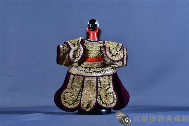 布袋戲偶（紅關）藏品圖，第2張
