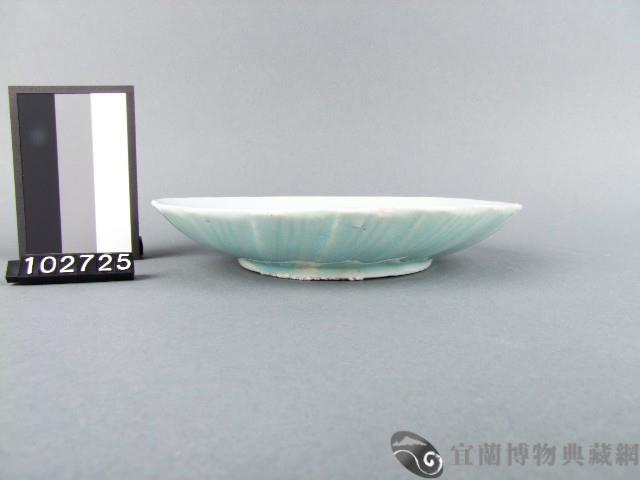 三彩荷花紋盤藏品圖，第2張