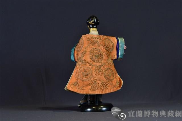布袋戲偶（雙髻旦）藏品圖，第2張