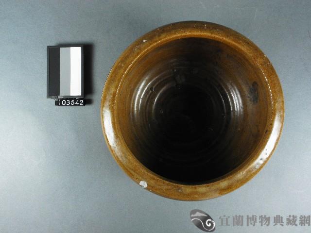 褐釉火爐藏品圖，第2張