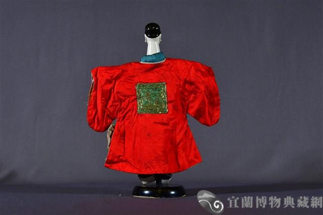 布袋戲偶（文生）藏品圖，第2張