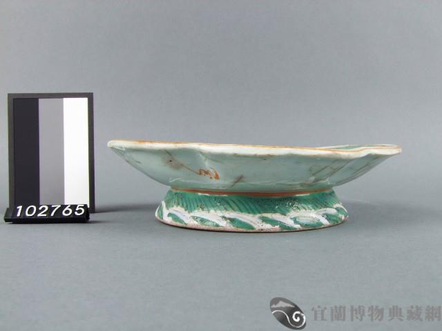 彩繪牡丹紋盤藏品圖，第2張