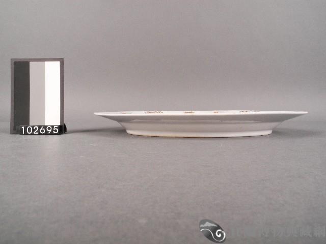 彩繪宮燈紋盤藏品圖，第2張