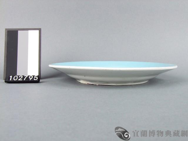 三彩花卉紋盤藏品圖，第2張