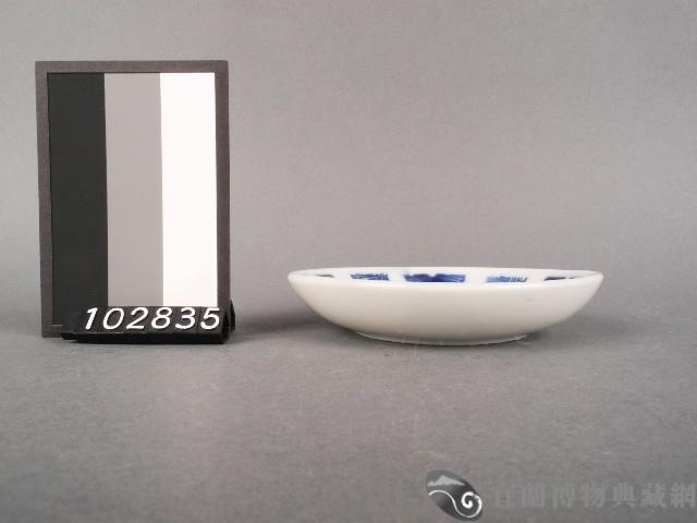 青花花卉紋碟藏品圖，第2張