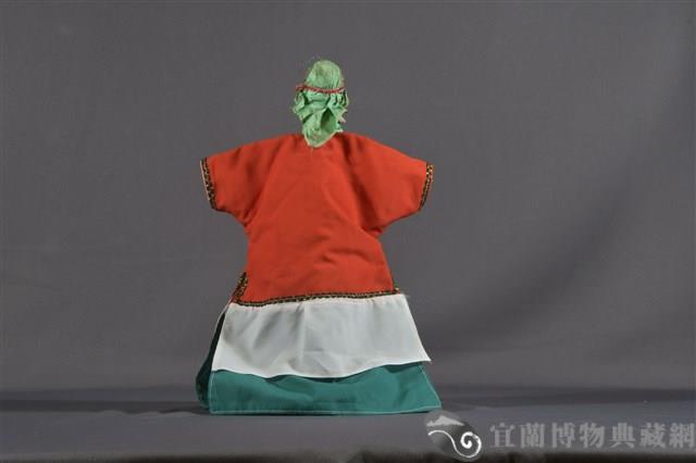 布袋戲偶（武旦）藏品圖，第2張