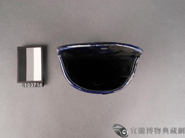 藍釉箸籠藏品圖，第2張