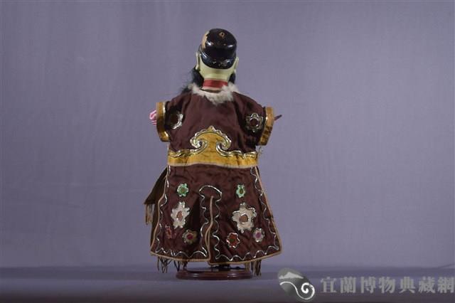 布袋戲偶（黑鬚文）藏品圖，第2張