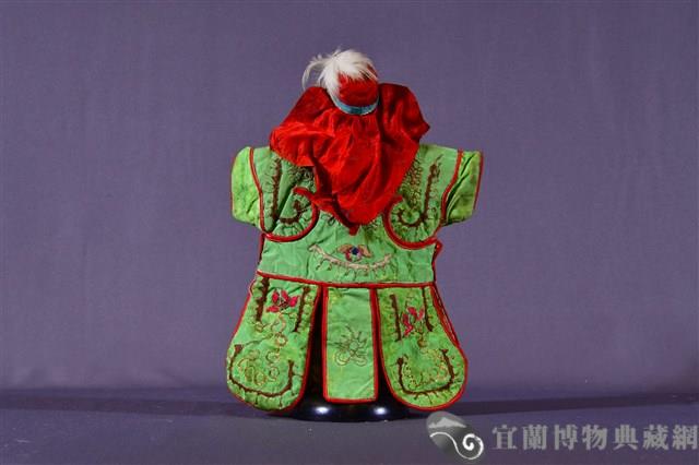 布袋戲偶（紅關）藏品圖，第2張