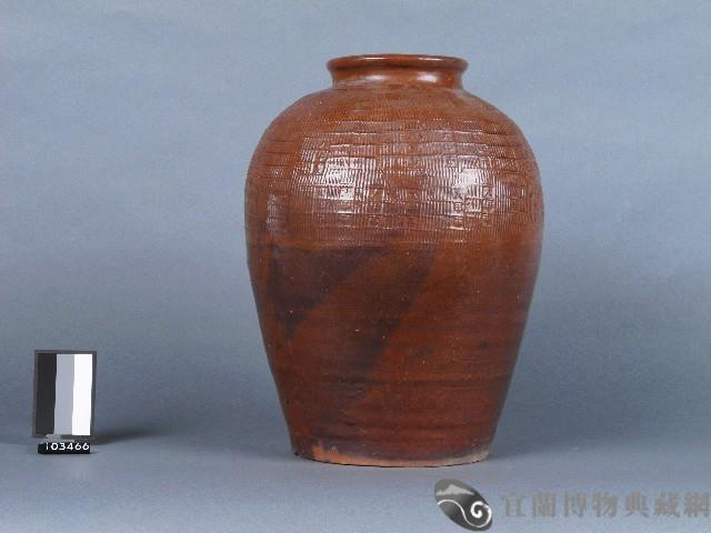褐釉紅露酒酒甕藏品圖，第2張