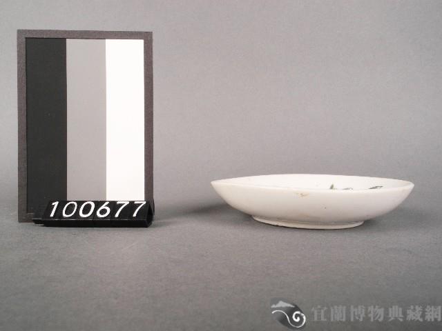 綠釉印花魚紋碟藏品圖，第2張