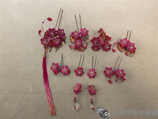 珠花頭飾藏品圖，第1張