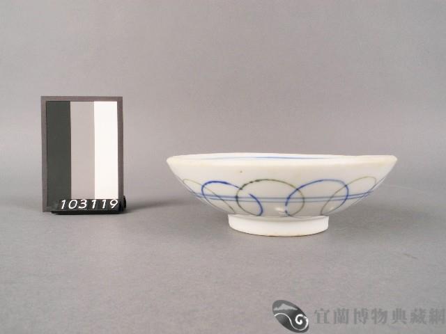 青花團圓風景紋碗藏品圖，第2張