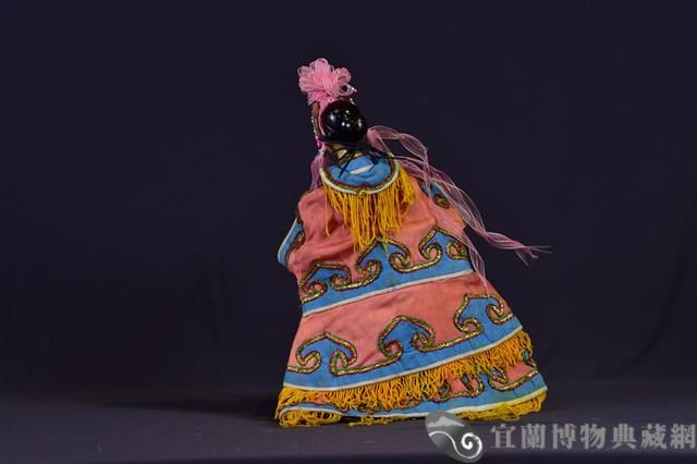 布袋戲偶（齊眉旦）藏品圖，第2張