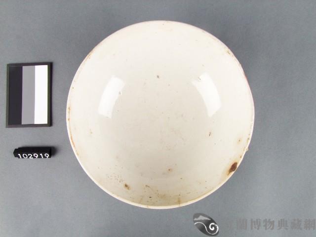 黃金釉青花綠彩花卉囍字碗藏品圖，第2張