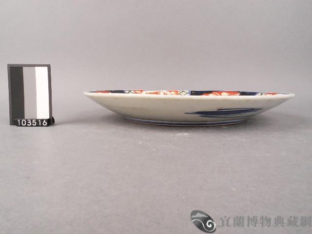 彩繪開光花鳥紋盤藏品圖，第2張