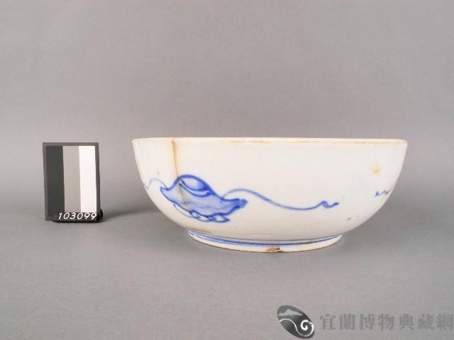 青花山水紋碗藏品圖，第2張