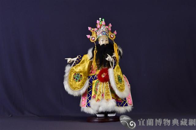 布袋戲偶（鬚文）藏品圖，第1張