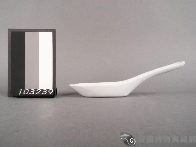 紅彩蝦紋湯匙藏品圖，第2張