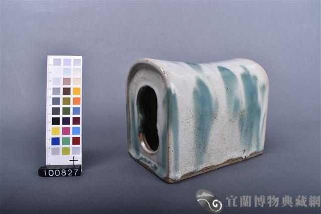 綠釉枕頭藏品圖，第2張