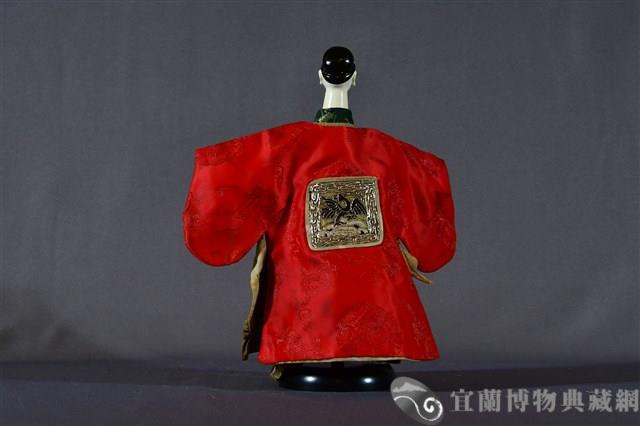 布袋戲偶（文生）藏品圖，第2張