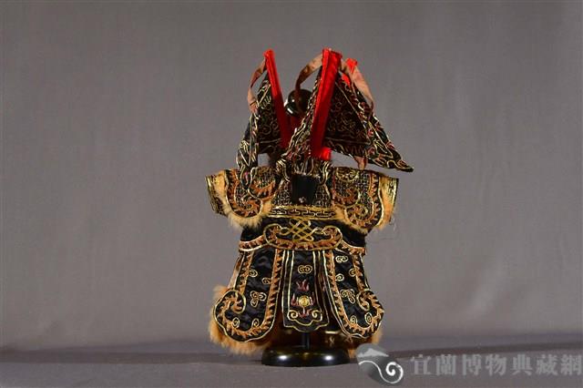 布袋戲偶（紅虎）藏品圖，第2張