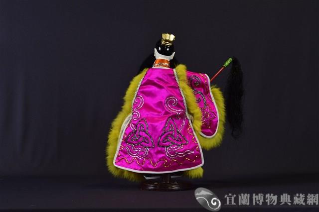 布袋戲偶（仙頭斜目奸）藏品圖，第2張