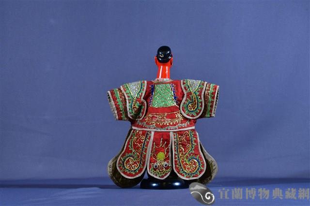 布袋戲偶（紅北仔）藏品圖，第2張