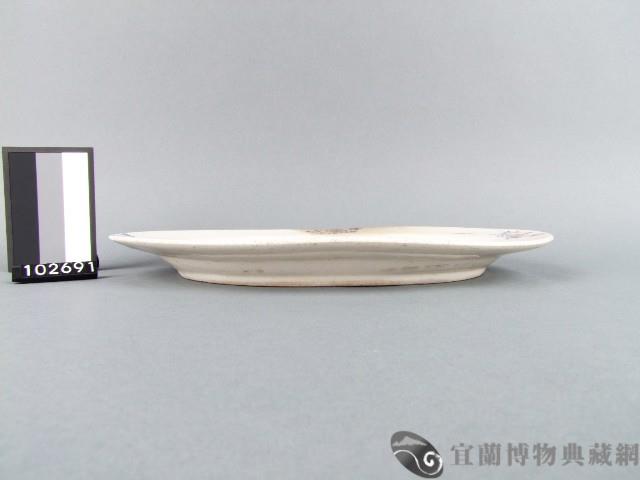 彩繪花卉紋盤藏品圖，第2張