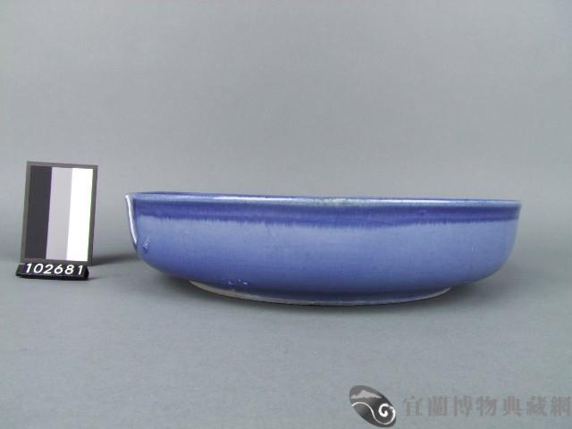 青花山水紋盤藏品圖，第2張