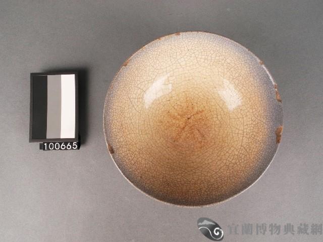 青花葉紋碗藏品圖，第2張