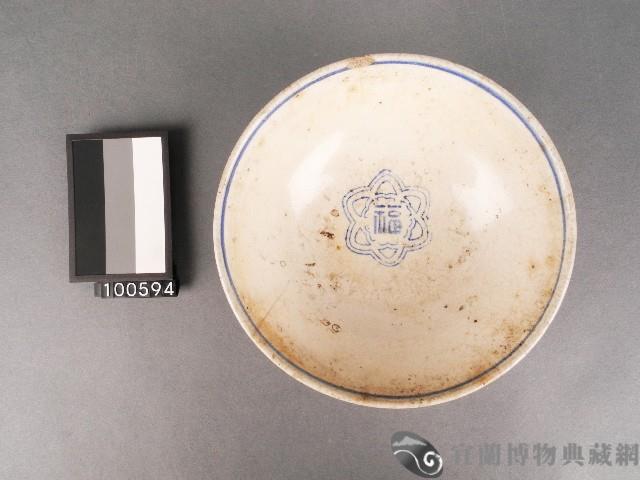 青花篾紋碗藏品圖，第2張