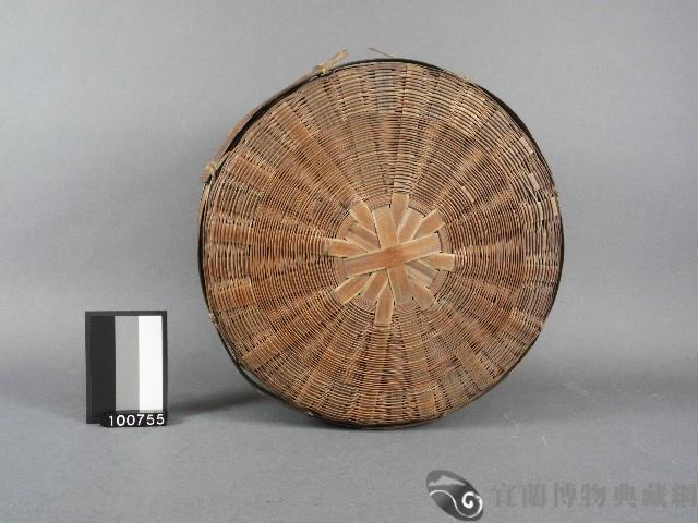 竹置物籃藏品圖，第2張