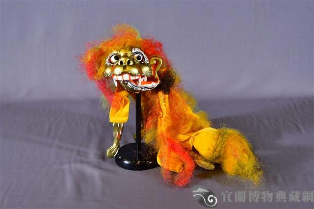 布袋戲偶（獅）藏品圖，第1張